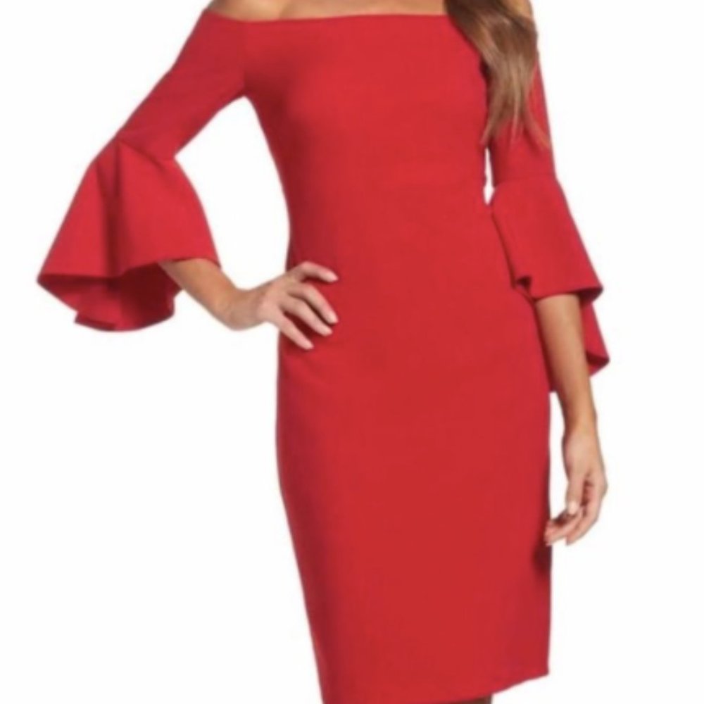 Chelsea28 Off the Shoulder Dress